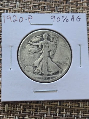 1920 50C Walking Liberty Half Dollar - Image 1 of 2