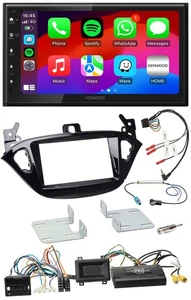 Kenwood Lenkrad USB DAB 2DIN Bluetooth Autoradio für Opel Adam Corsa E ab 2013 P - Bild 1 von 12