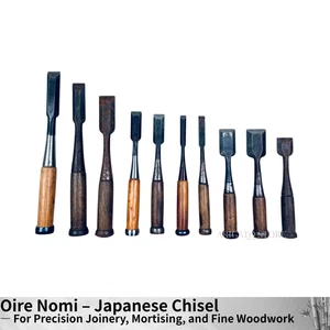 Juego de cinceles japoneses 10 piezas Kunikou Samonji Jukou Nomikatsu Kanemasa Herramientas Japón - Imagen 1 de 7