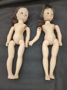 12" Little Woman Madame Alexander Doll Lot For Parts - Picture 1 of 10