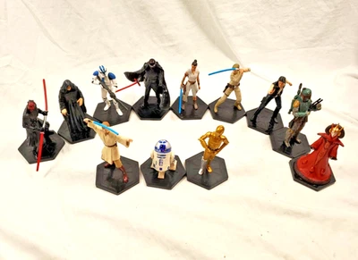 星球大战 12 PVC 公仔套装 - 带支架 — 第 1/4 张图片