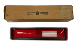 1972 Plymouth Fury I II Left Driver Side Tail Light Lamp Lens 3620761 NOS - Picture 1 of 12
