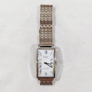 ROVISTON orologio rettangolare acciaio anni 80/90 inusato - Imagen 1 de 4