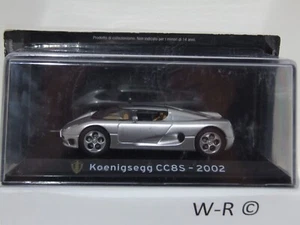 Supercars 2002 Koenigsegg CC8S von Panini im Maßstab 1:43 - Bild 1 von 4