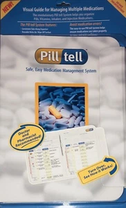 Pill Tell Safe Sistema de Gestión de Medicamentos Fácil Organizador de Medicamentos Múltiples - Imagen 1 de 2