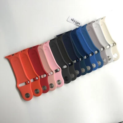 Pulseira esportiva original Apple Watch 316L aço inoxidável pino 42mm 44MM SM/ML - Imagem 1 de 4