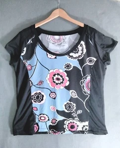 Camisa para mujer Soma talla XL grande floral Athlesure - Imagen 1 de 6