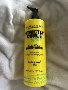 Marc Anthony Strictly Curls Triple Blend Conditioner 3X Moisture Marula Cocounut - Picture 1 of 2
