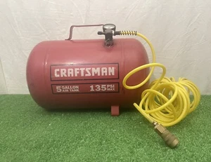 Craftsman 5 Gallon Air Tank-Model #921.15200-PSI Max 135 - Picture 1 of 15