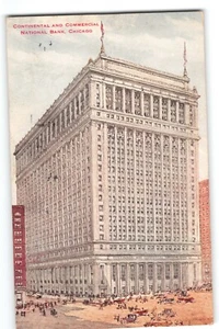 Postal 1918 Continental & Commercial Bank Chicago V.O. Hammon - Imagen 1 de 2