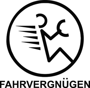 FAHRVERGNUGEN Vintage style Vinyl Decal Sticker 43 different colors available - Picture 1 of 45