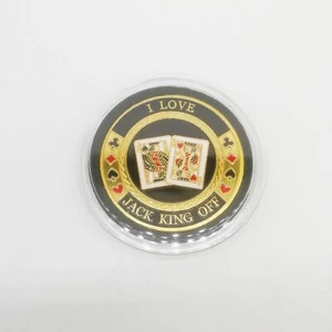 I Love Jack King Off Casino Poker Card Guard Cover Protector - Picture 1 of 3