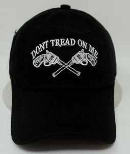DON'T TREAD ON ME Ball Cap US 2nd Amendment Gun Rights Unconstructed Dad Hat New - Picture 1 of 5