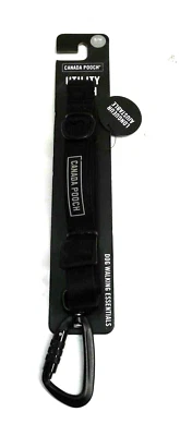 Canada Pooch Utility Leash CP11035 Adjustable 6' to 4' Extra Strength Black S/M - Image 1 of 4