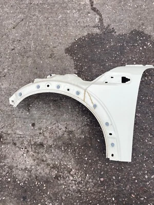 MINI ONE COOPER R55 R56 R57 FRONT WING PANEL LEFT PASSENGER N/S - PEPPER WHITE - Image 1 of 4