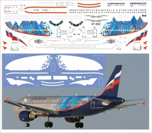 Airbus А320 Aeroflot SOSHI 2014  1/144 PAS-DECALS	320-05 New! - Picture 1 of 1