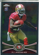 A3881- 2012 Topps Chrome FB Card #s 1-220 +Rookies -You Pick- 10+ FREE US SHIP