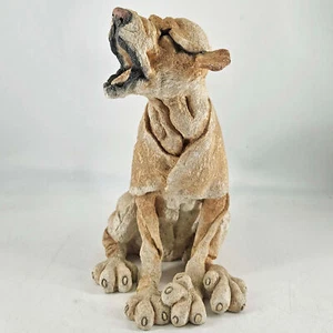 A Breed Apart Yellow Lab Yawning Figurine Sculpture Statue 70044 retired 10" - Picture 1 of 5