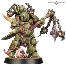 Scabboth, armé d'un fléau - Death Guard - Space Marine Héros 3 - 40k