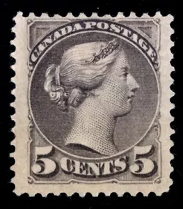 #42 Small Queen 5c Canada mint - Picture 1 of 2