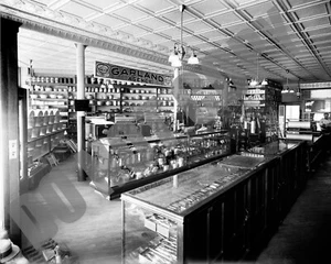 1900 Store Interior Garland Agency Stoves and Ranges Display Detroit 8x10 Photo - Picture 1 of 1