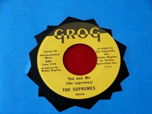 SUPREMES~ YOU AND ME~ A KILLER TWO SIDER~ GLOW~ DOO WOP~ GROG~MINT COPY - Imagen 1 de 2
