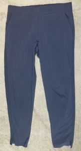 Athleta Brooklyn Hose 12 Tall 12T blau Taschen leicht 198671 Mid Rise Ankle - Bild 1 von 10