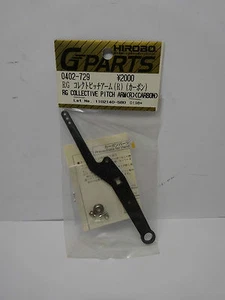 Hirobo 0402-729 Pitch Arm rechts Kohlefaser RG Collect Pitch Arm (R) Carbon - Imagen 1 de 1