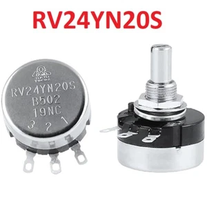 RV24YN20S Einzelne Runde Kohlefilm Potentiometer RV24YN Einstellbar Widerstände - Picture 1 of 9