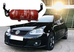 For VW Golf GTI R32 mk5 F4 Fabrication Fire extinguisher mount holder bracket - Foto 1 di 10