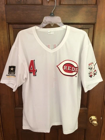 Cincinnati Reds Brandon Phillips Pullover Shirt/Replica Jersey #4 - Adult XL Cover