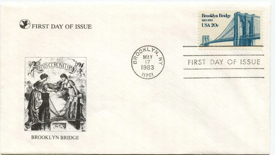 2041 Brooklyn Bridge, ReadersDigest, FDC  - Image 1 of 1
