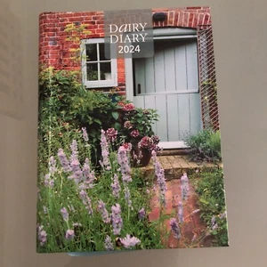 Dairy Diary 2024 WEEK TO VIEW STICKERS HINTS TIPS RECIPES HOME BUDGET NOTEBOOKA5 - Picture 1 of 8