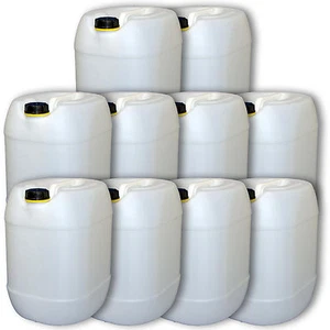 10er Pack Getränkebehälter Wasserkanister natur 30 Liter Material Plastik robust - Bild 1 von 6