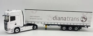 ELIGOR, SCANIA 500 S 4x2 avec remorque bâchée 3 Essieux – Transport DIANA, éc... - Foto 1 di 1