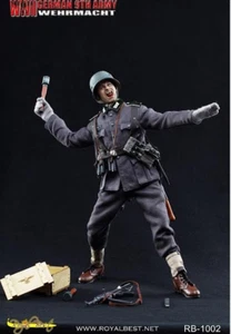 Royal Best 1/6 12" WWII German Soldier 9th Army Wehrmacht Figur Johann Alber - Bild 1 von 4