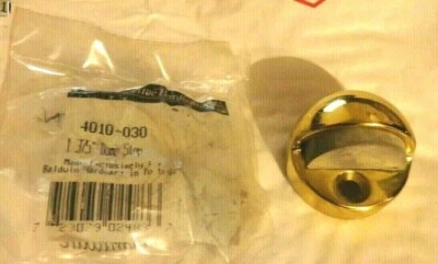 Baldwin solid Brass Half Dome Door Bumper Stop 1-3/5" 1.375" 4010-030 NEW!! - Image 1 of 2