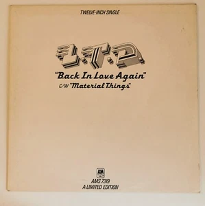 12'' MAXI VINYL L.T.D. BACK IN LOVE AGAIN/MATERIAL THINGS (LIMITED EDITION) - Foto 1 di 2