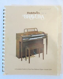 BALDWIN ORGAN A Complete Guide for Model 123D BRAVURE! Manual - Imagen 1 de 12