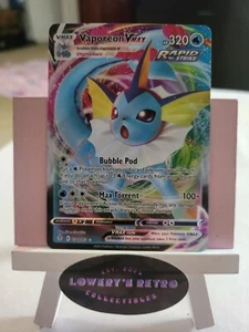 Tarjeta Pokémon Vaporeon VMAX 030/203 Evolving Skies - Imagen 1 de 1