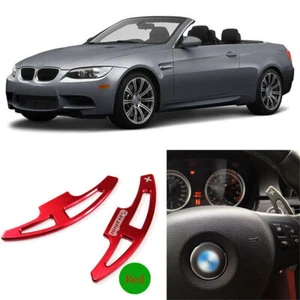 2pcs Alloy Add-On Steering Wheel DSG Paddle Shifters Extension For BMW M3 11-13 - Bild 1 von 9