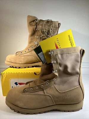 Botas militares Belleville impermeables Ejército de Estados Unidos Fuerza Aérea Trabajo de vuelo 790G Goretex Foto 1 de 4
