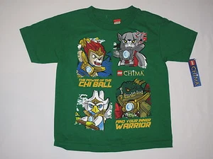 NWT LEGO CHIMA T shirt BOY size 7 green - Picture 1 of 1