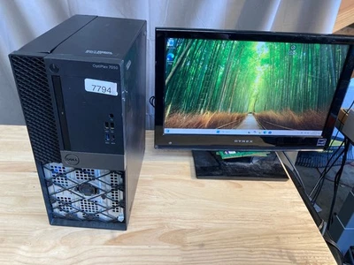 Dell Optiplex 7050 i7-7700 3.60GHz 16GB RAM DDR4 500GB SSD 840 Evo Win11Pro DMG - Image 1 of 4