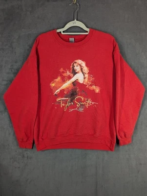 Taylor Swift 2011 Speak Now Tour Rojo Concierto Sudadera Roja Foto 1 de 4