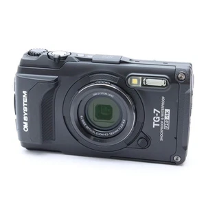 OM SYSTEM Tough TG-7 Black -Near Mint- #229 - Picture 1 of 12