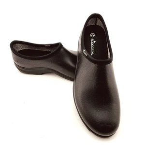 Sloggers scarpe zoccoli antipioggia grigio leopardato imbottito punta tonda slip-on taglia 12 made in USA - Foto 1 di 12