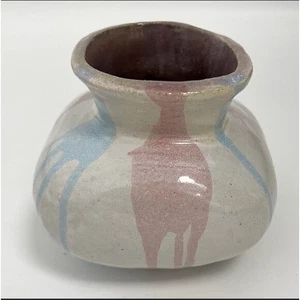 Vintage Studio Art Pottery Keramik Glasur Vase - Bild 1 von 12