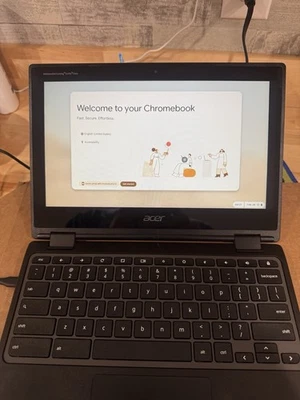 Portátil Acer Chromebook R721T 11,6" 2 en 1, CPU AMD A6, 4 GB RAM, 32 GB de almacenamiento Foto 1 de 3