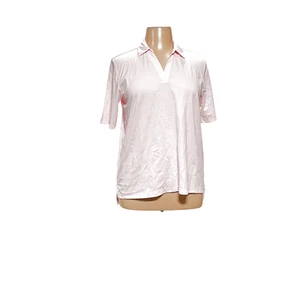 Lands' End Pink Cotton Blouse XL - Picture 1 of 4
